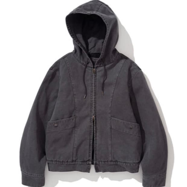 Uniform Bridge 유니폼브릿지 후드 자켓 차콜(Womens)