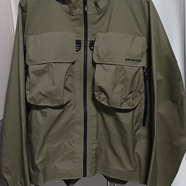 🎣 파타고니아 SST 피싱 자켓 - 세이지 카키
