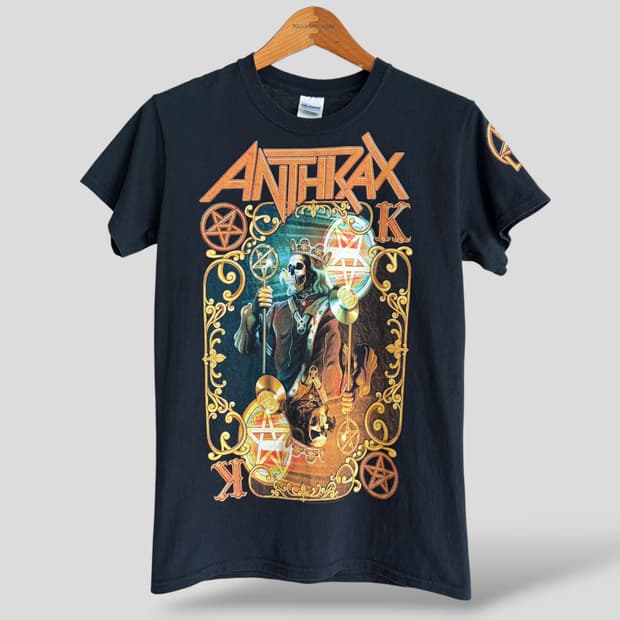 (S)Anthrax 앤스랙스 2016 투어 반팔티셔츠