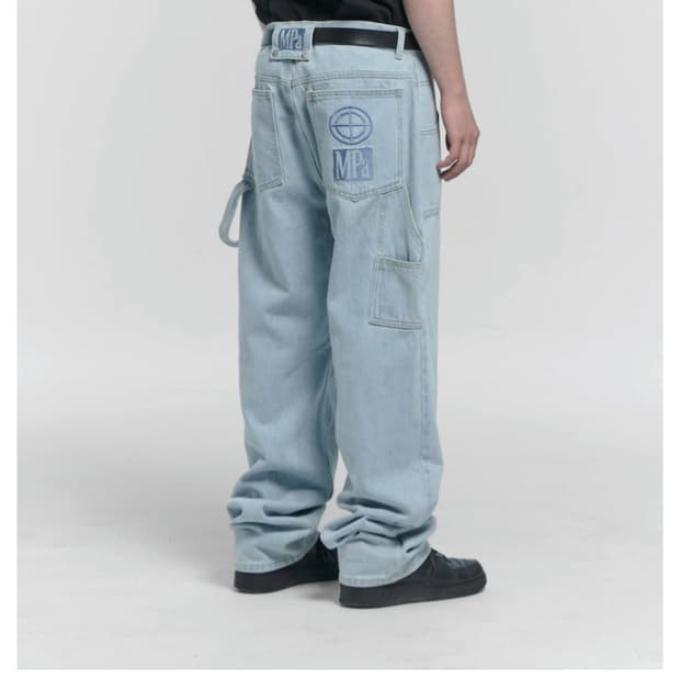 (구해요)플라스틱프로덕트 페인터데님 s