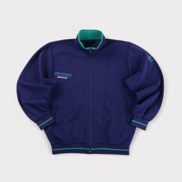 [L] 90's 아디다스 올드스쿨 트랙탑 져지