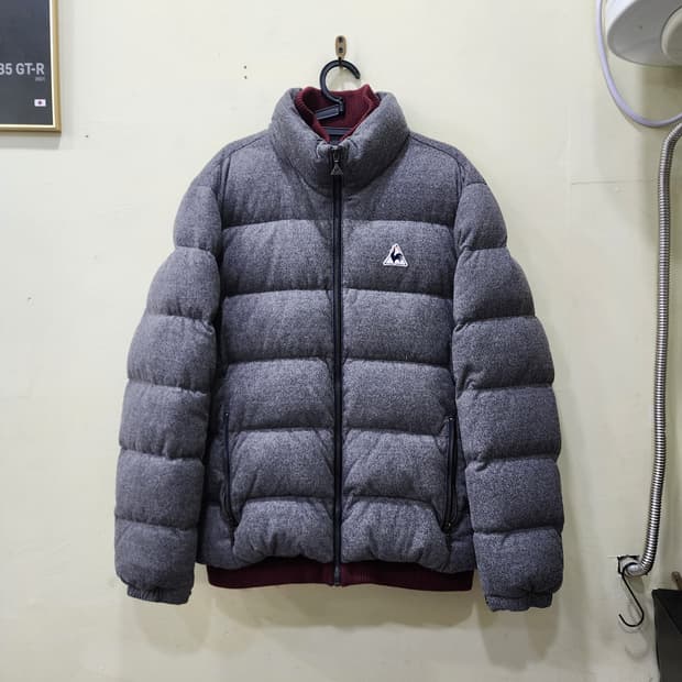 [105] 르꼬끄 스포르티브 다운 패딩 (그레이)