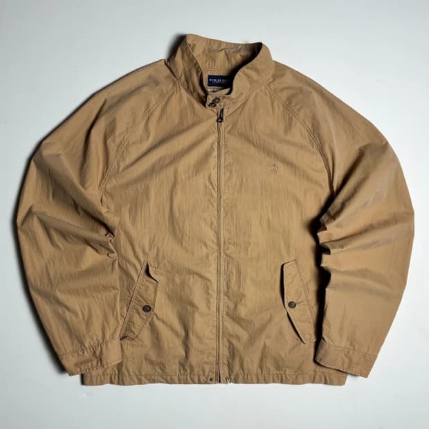 폴로 랄프로렌 골프 포니 자수 블루종 자켓 R1386