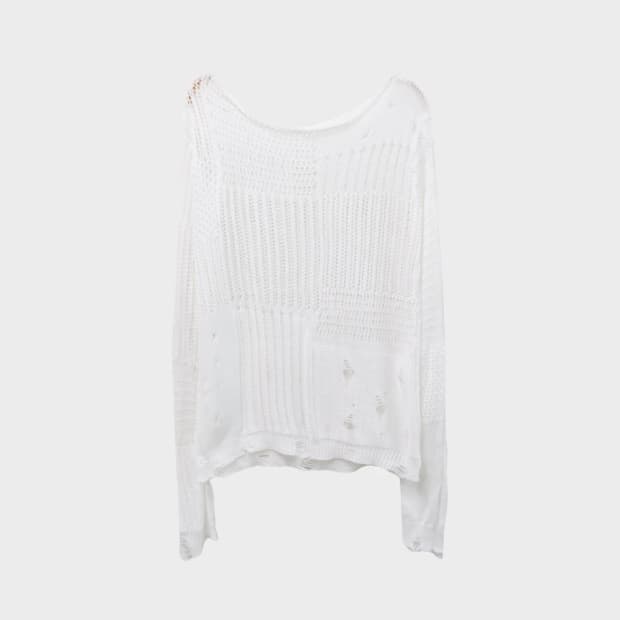 GEMEDA 펀칭 긴팔 니트 66884