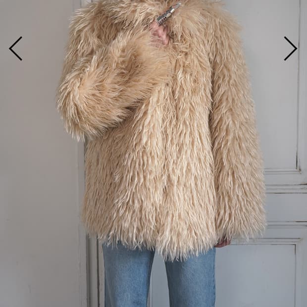 데어드 - SHAGGY FUR COAT