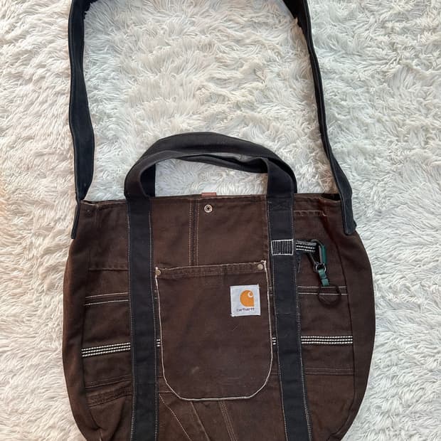 칼하트 캔버스 토트 크로스백