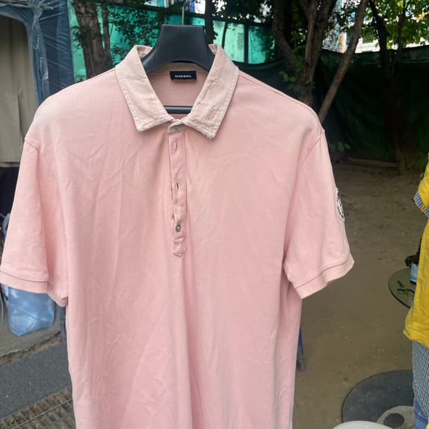 디젤 pk 디스트로이 카라 반팔티(105)