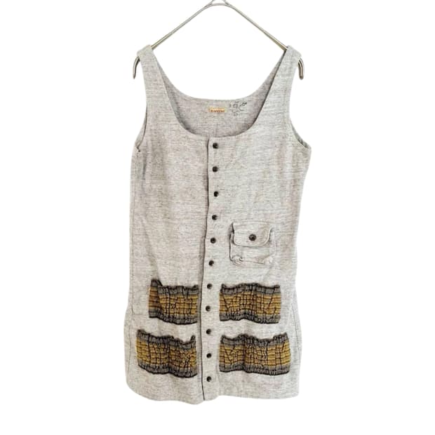 캐피탈 밀리터리 슬리브리스 베스트