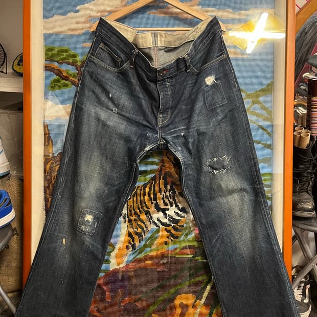 90s~00s Tommy Hilfiger Denim MERCER 스트레
