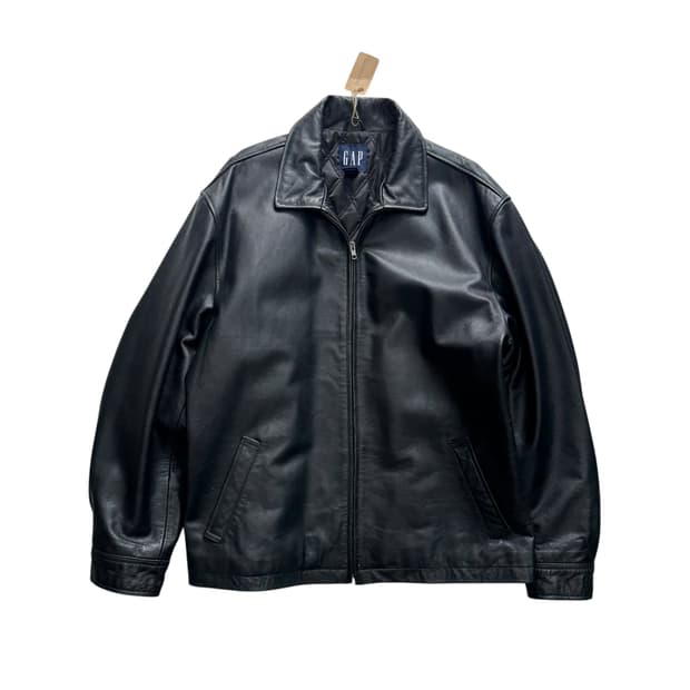 [105~110] 올드갭 레더 자켓