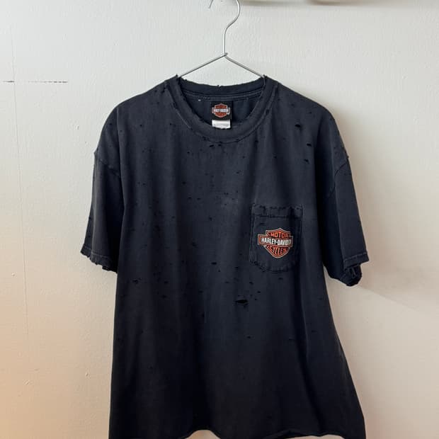 Harley davidson pocket t shirt