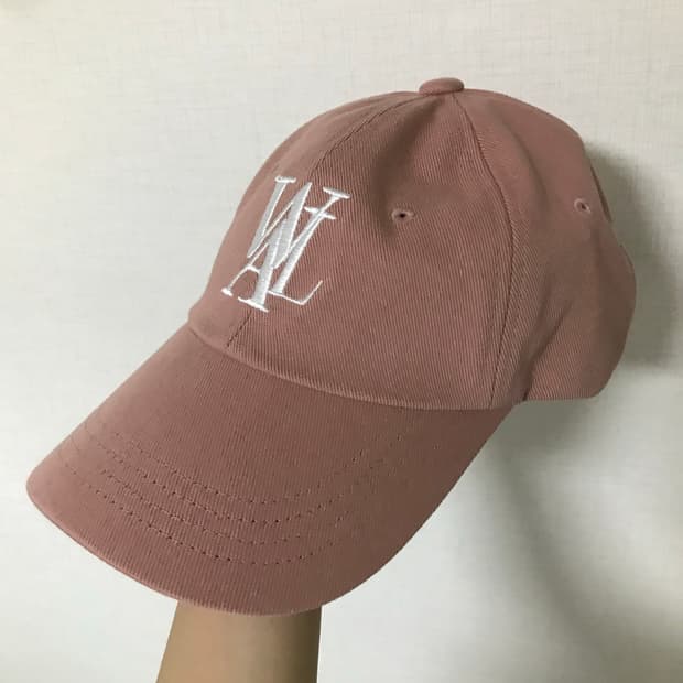 우알롱 시그니처 로고 볼캡