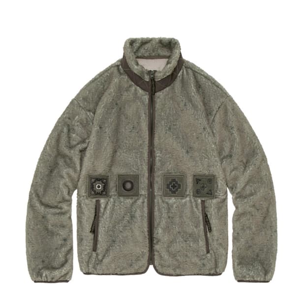 4) 폴리테루 셰르파 플리스 후리스 자켓 베이지