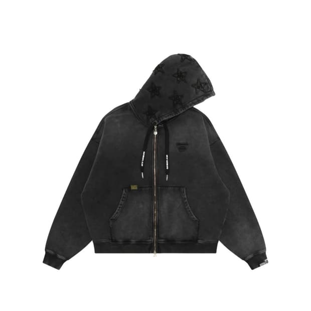 aape 문페이스 후드집업 XL