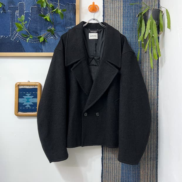 MONKEY TIME Double-Breasted Short Coat