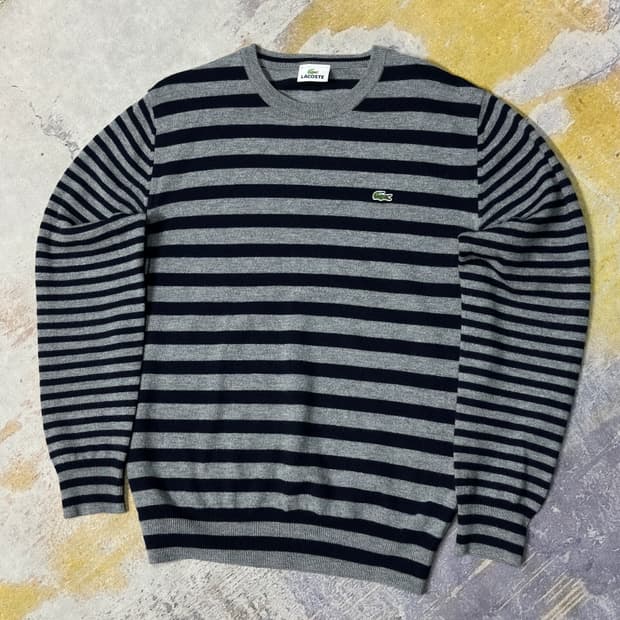 라코스테 단가라 니트 L