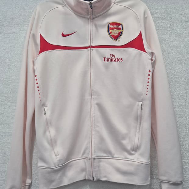 나이키 아스날 트랙 자켓 연핑크 져지 / 95 (정품)