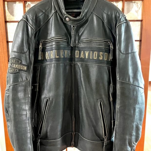 할리데이비슨 가죽 라이더자켓