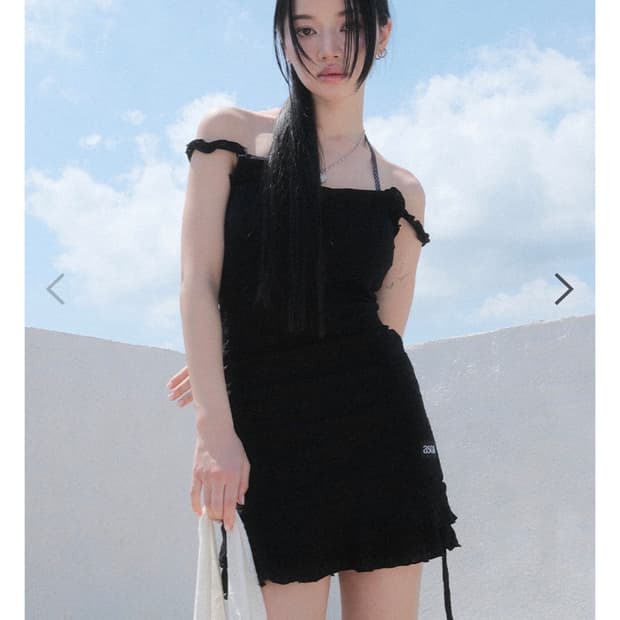 애즈온 블라썸 미니 원피스