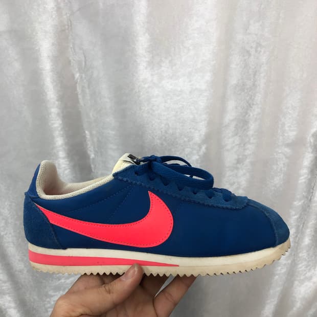 나이키 코르테즈 블루 스니커즈 