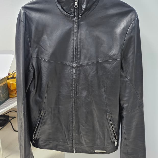 아르마니 익스체인지 레더자켓 가죽자켓