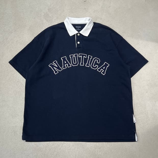 노티카 빅로고 반팔카라티 s10766