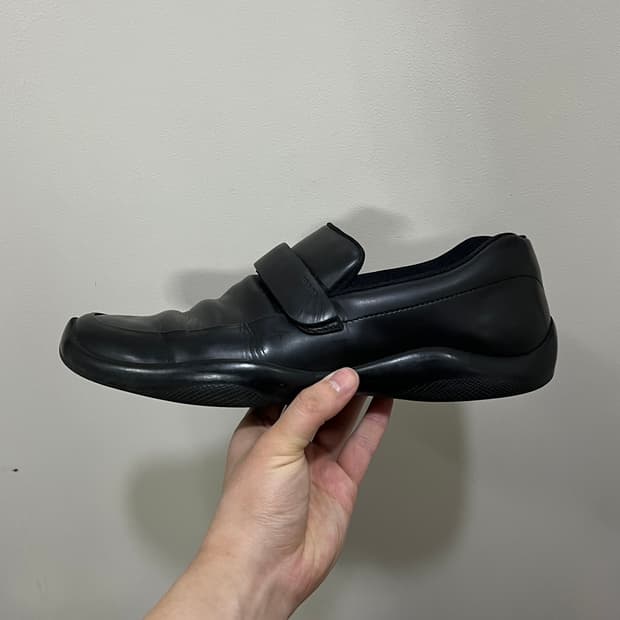 Prada Sports Velcro Loafers