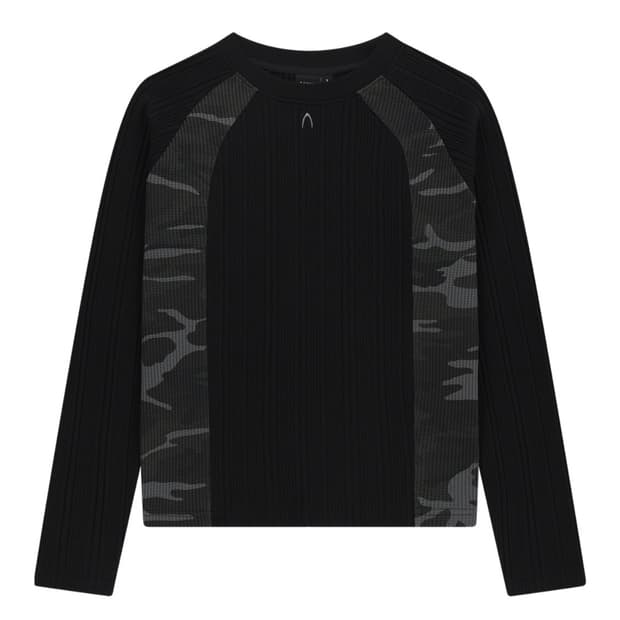 아캄 Side Camo Raglan Long Sleeve