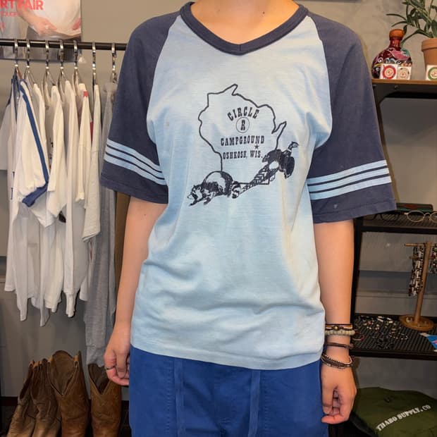 70-80‘s The Knits Brew Jerks raglan T