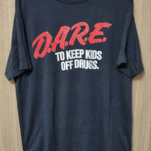 [XL] 80s usa dare d.a.r.e 티셔츠