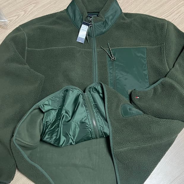 [새상품] 타미힐피거 플리스 자켓 후리스