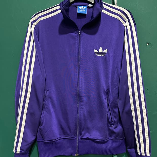 아디다스 트랙탑져지 퍼플