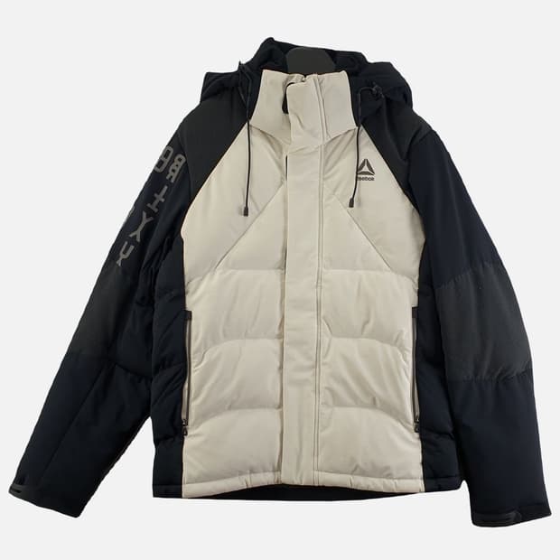 리복 크림 공용 패딩 95 N4601
