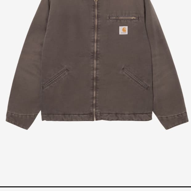 칼하트 OG 디트로이트 자켓 토바코/블랙 m