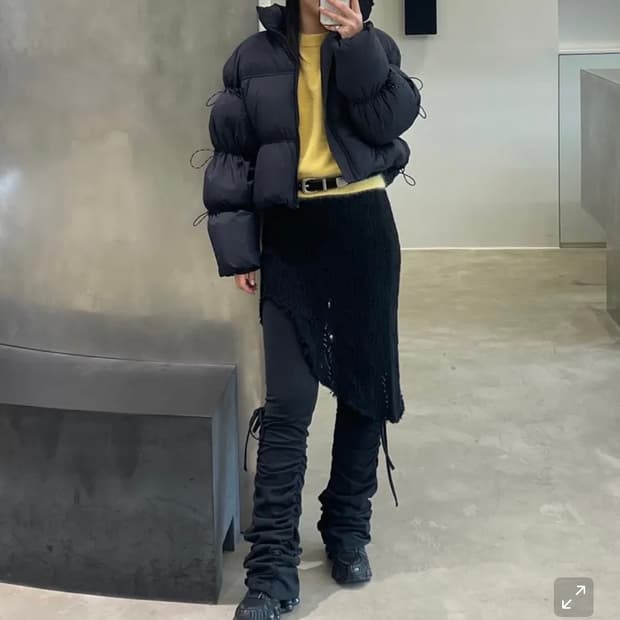 다이애그널 니트