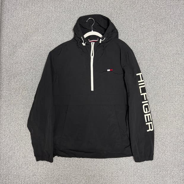타미 바람막이 아노락 블랙 XL 윈드브레이커