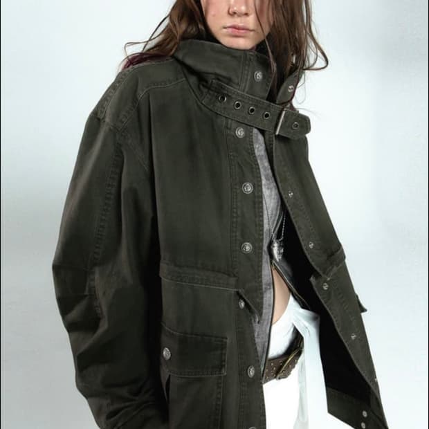 테스트메커니즘 더블 펀치 멜팅 자켓 m