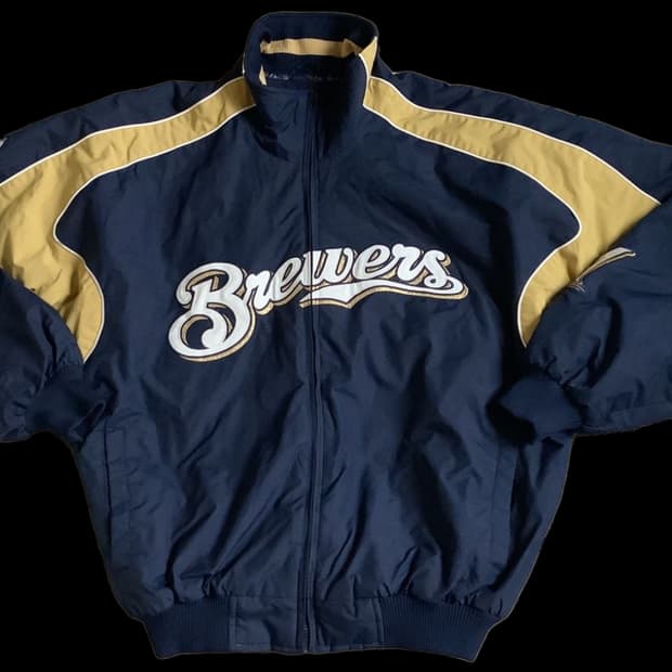마제스틱 밀워키 브루워스 자켓