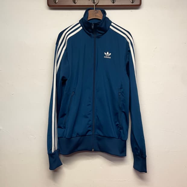 아디다스 (우먼) 파이어버드 블루 트랙탑 져지 자켓