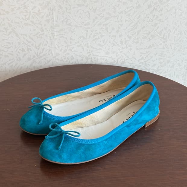 레페토 스웨이드 플랫슈즈 