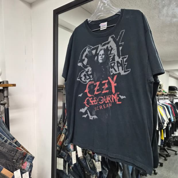 10s OZZY OSBOURNE 'SCREAM' 빈티지 티셔츠