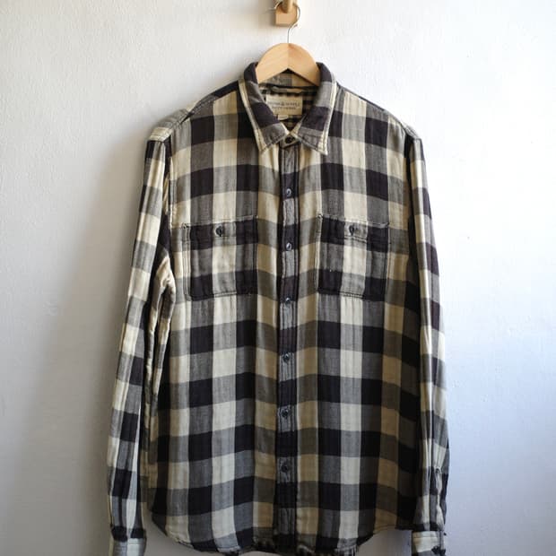 데님앤서플라이 워크 셔츠