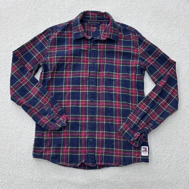 176 타미힐피거 플란넬 셔츠 0310E