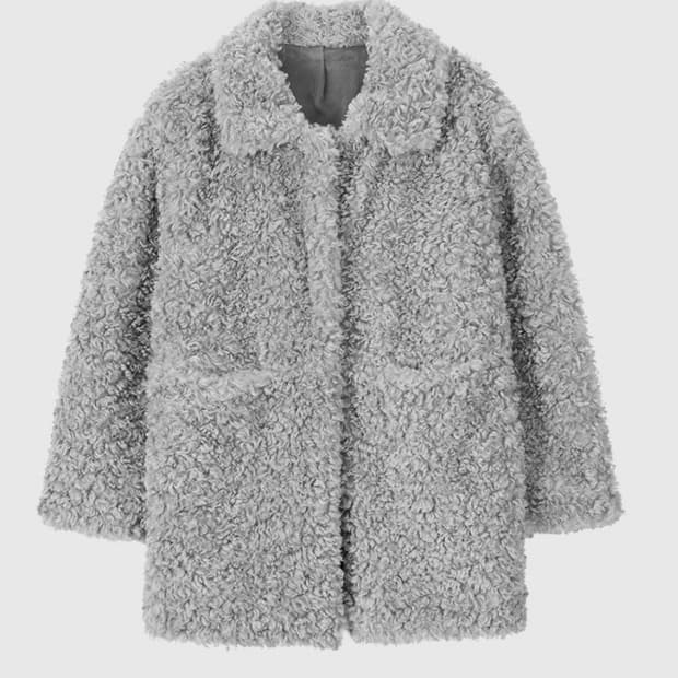 비터셀즈 퍼자켓 그레이