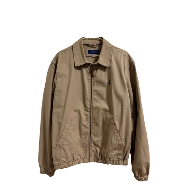 폴로 랄프 로렌 바이-스윙 해링턴 자켓 베이지 (M)