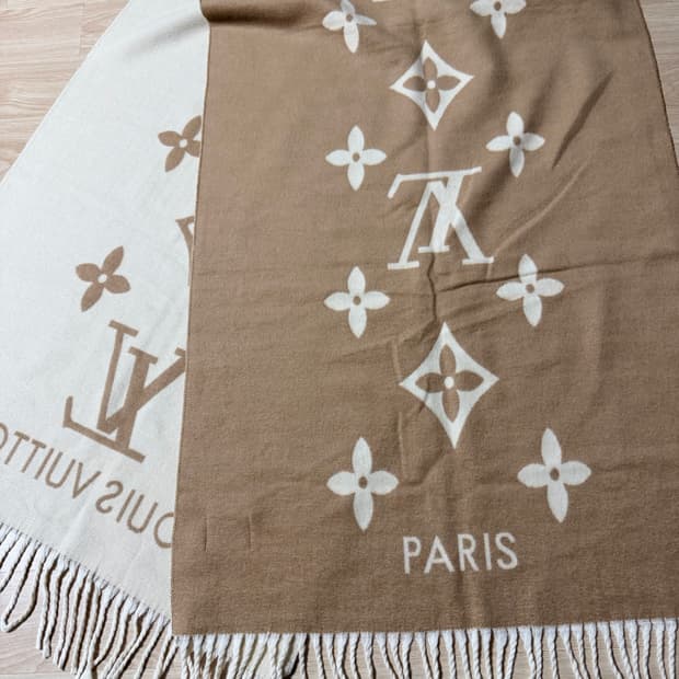 루이비통 캐시미어100% 머플러