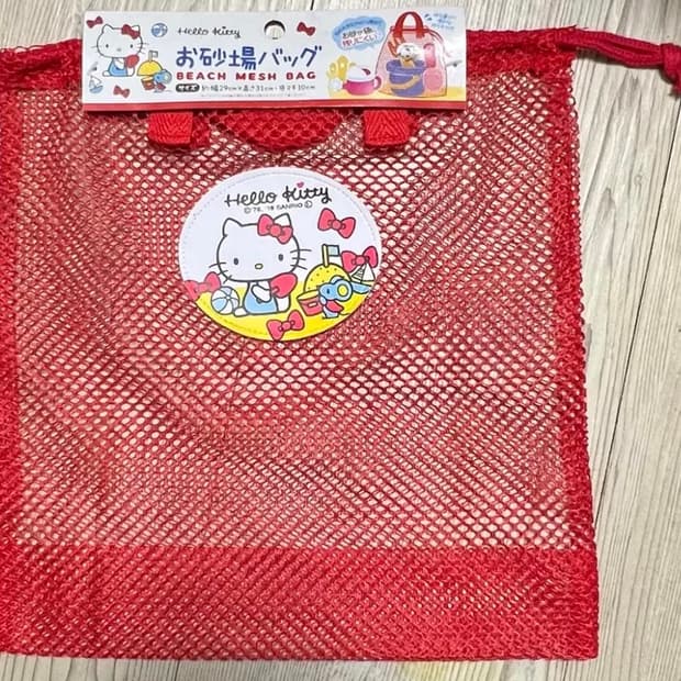 (새제품)헬로키티 그물망백