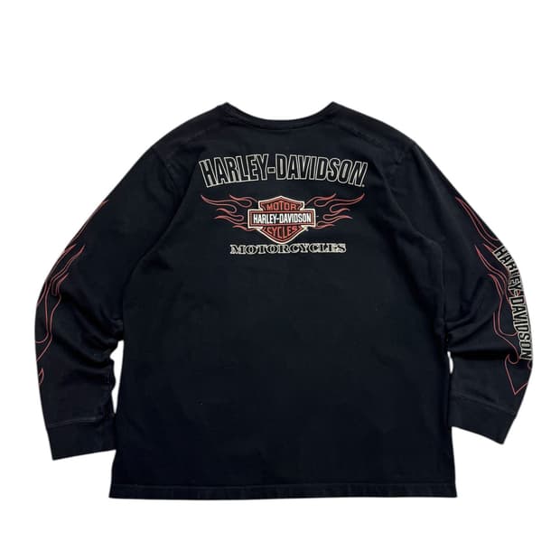 할리데이비슨 플레임 롱슬리브