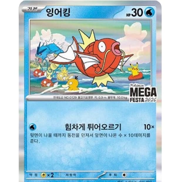 잉어킹 프로모 카드 판매