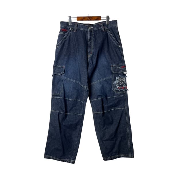[PJ'S Surf] 올드스쿨 워싱 카고 데님팬츠